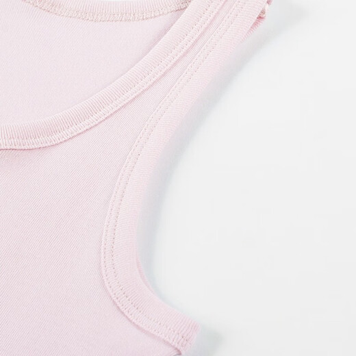 Three-gun Class A skin-friendly cotton ribbed pure cotton girls boys children students round neck bottoming vest