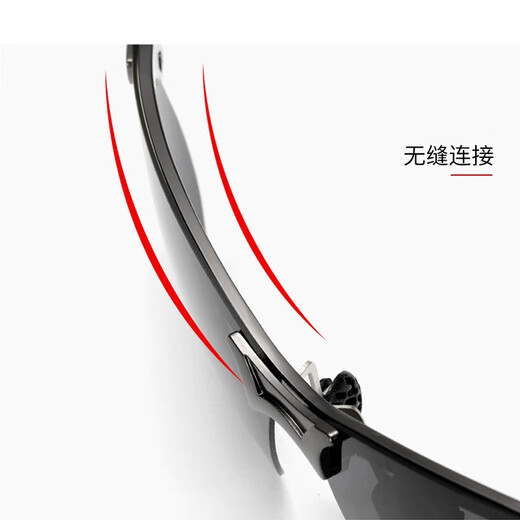 Forty Thousand Kilometers Sunglasses Polarized Sunglasses Smart Color Changing Men's Cycling Fishing Day and Night Anti-UV Sunglasses