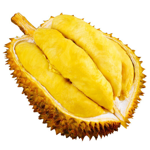 攸竹泰国金枕榴莲 马来西亚猫山王榴莲D197次日达带壳金枕榴莲礼盒 A级金枕3-4斤/一个装