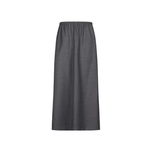 Jnby / Jiangan Jupe en tissu avec laine décontractée lâche droite sweet swet simple gris