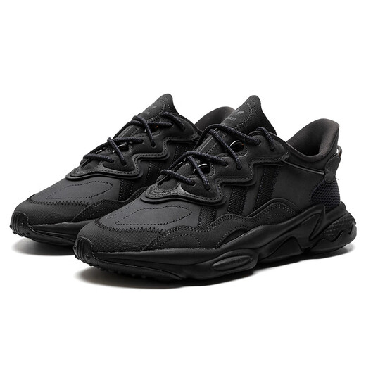 Adidas (adidas) clover Männerschuhe Daddy Schuhe 2024 Sommer neuer Ozweegego -Turnschuhe Retro Fashion Casual Shoes Black Warrior/Gy9926 41/7.5/255