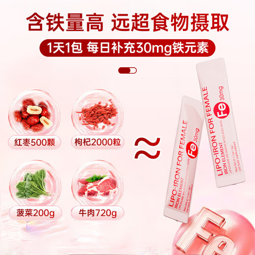 Dr.Austin Yianmei Yizhonghong Eisen Supplement Pulver, um Qi und Blut für Frauen während der Schwangerschaftsmenstruation zu nähren und die Anämie für die in den USA importierten Eisenagent für Erwachsene [3 Flaschen Zyklus -Pack] -Inusupplement und Blut für nahrhafte QI und Blut zu verbessern