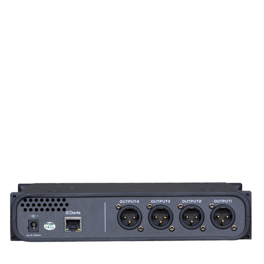 APC SYSTEM Dante network audio interface with 48V phantom power