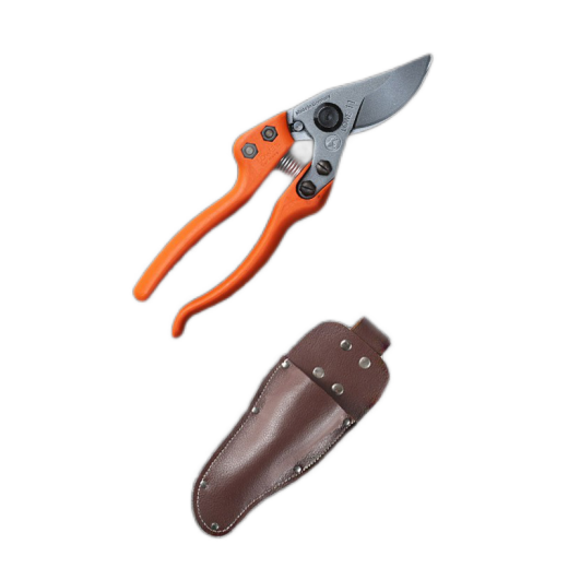 Original importado de Alemania, tijeras de poda de lujo de la marca Lion, tijeras de árbol de frutas de alta gama, manija giratoria, marca de león 12109 Mango giratorio pequeño + set de cizalladura