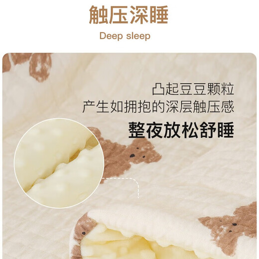 Cotton++ children's quilt beanie quilt blanket kindergarten nap newborn baby pure cotton quilt quilt air conditioning quilt four seasons soy fiber Mengtu four seasons 18-28 degrees 110*120cm
