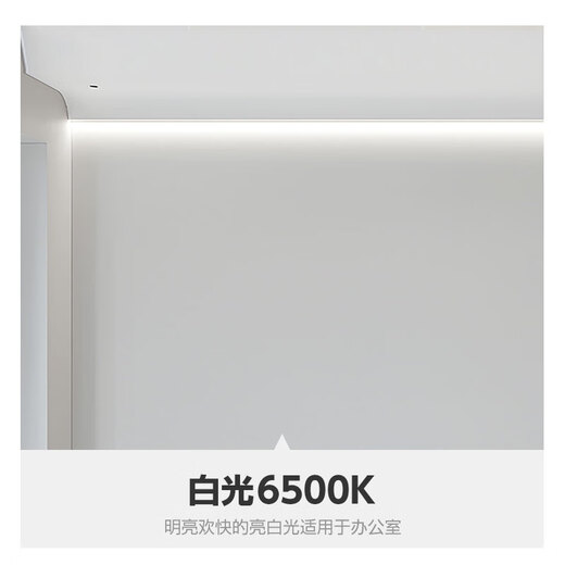 Gongbaili T8 lamp LED fluorescent tube double-ended power supply integrated lamp plus bracket complete set 1.2 meters 40W white light 6500K