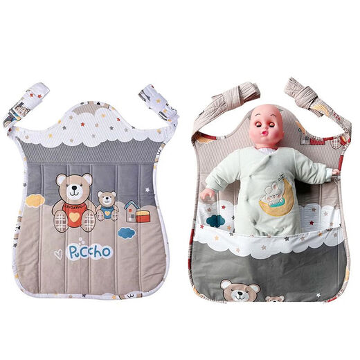 Netter Tao Guizhou Babygurt Yunnan traditioneller altmodischer Kindergurt ist leicht auszugehen, für Babygurte 0 bis 3 Jahre alt. Süßes Kaninchenblau (klein mit Tasche 01 Jahre alt)
