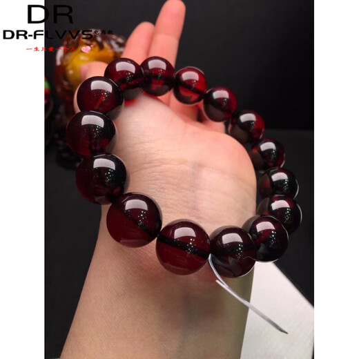 Fat Donglai's same amber bracelet, blood amber hand beads, rosary beads, men's and women's red amber, blood amber hand beads 20MM, 12 pieces