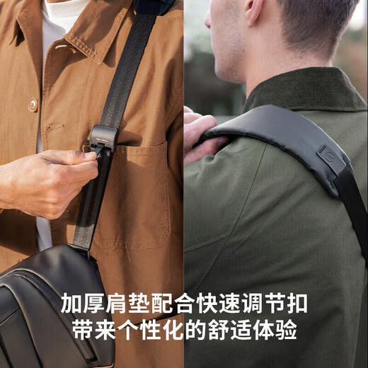 PGYTECH Camera Bag OneGoV2 Shoulder Bag Dandelion Photography Bag Mirrorless Backpack Lens Liner Bag Crossbody SLR Camera Bag Waterproof Travel Portable Bag Obsidian Black 6L