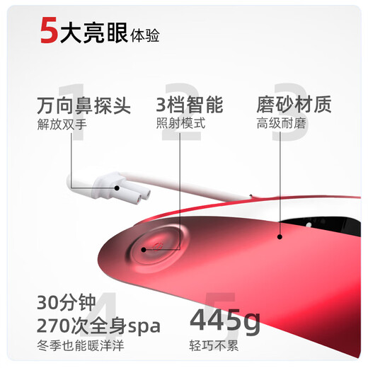 
Xinnuo (xnuo) semiconductor laser treatment instrument three hypertension glycolipid cardiovascular and cerebrovascular and cerebrovascular and cerebral infarction coronary heart disease rhinitis physiotherapy instrument newly upgraded flagship model [light moxibustion technology + neck + nasal cavity]