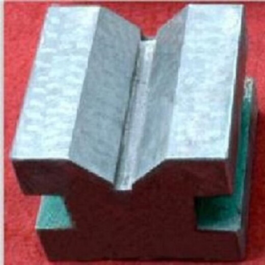 Mengqier cast iron v-type iron single three-neck iron I-frame 35-500 fitter marking spool type detection and correction of V-shaped iron block I-shaped 35*30*30 1-piece