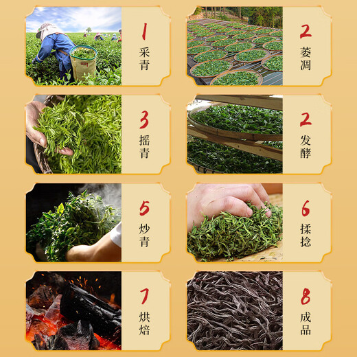 正声乌龙茶 武夷岩茶大红袍花果香一级50g品鉴试饮装茶叶礼盒装自己喝