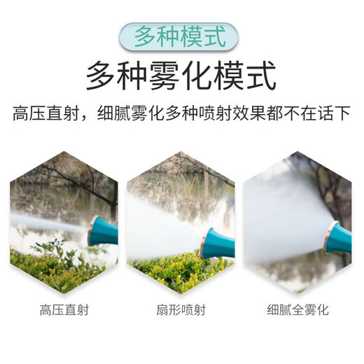 Agricultural spray gun New Aolin sprayer special nozzle fruit tree spray artifact high-pressure atomization spray gun Aolin green long windproof (send original accessories package)