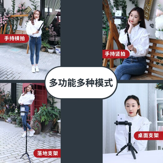 云腾（YUNTENG） 9928手机自拍杆三脚架蓝牙遥控拍照拍摄神器桌面支架三脚架 升级1688L自拍杆三脚架【1.95米】