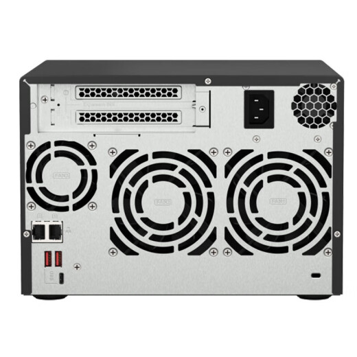 威联通（QNAP）TS-673A 8G 六盘位桌面式nas网络存储服务器私有云存储磁盘阵列（无内置硬盘）