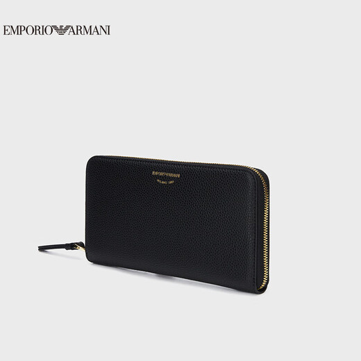 阿玛尼EMPORIO ARMANI【礼物】EA女士长款多卡位手拿钱包