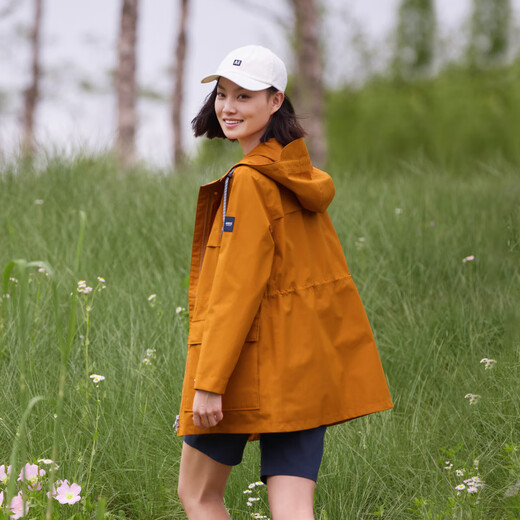 
AIGLE Aigao Shock Jacket Spring and Summer Classic Outdoor Casual Fashion Simple Women's Jacket Turmeric BD672 36