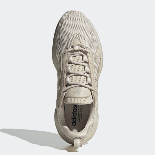 阿迪达斯 （adidas）三叶草男鞋女鞋夏季运动鞋网面透气跑步鞋复古老爹鞋休闲鞋JQ3927 JS3027/米灰 40.5