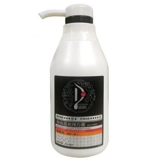 Dicai Elasticity Moisturizing Protective Roll Soft Styling Perm Special Fluffy Shape Small Rolls Large Rolls No Wash Picture Price Curly Wet Shining Elastin 300g (1 Bottle)