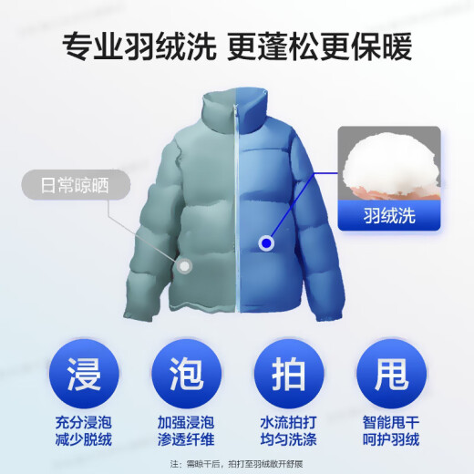 海尔滚筒洗衣机全自动8/10公斤 超薄嵌入小型家用一级能效节能变频脱水除菌螨大容量14126升级33S 【8公斤】417mm超薄机身+巴氏除菌