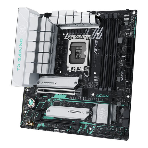 
Asus (ASUS) TX GAMING B760M WIFI D4 Tianxuan Esports motherboard supports CPU 13700K/13600KF/13400F (Intel B760/LGA 1700) [Tianxuan Esports] B760M