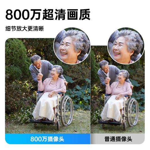 乐橙 监控摄像头室外TS6-800万高清4K 商用家用户外室外无线监控器360度无死角带夜视全彩防水声光告警