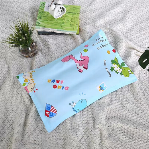 Acacia Tong Acacia Tong Children's Pillow Pure Cotton Cartoon Baby Small Pillow Baby Four Seasons Pillow Case Children's Kindergarten Dinosaur Blue Pure Cotton Pillow Case 30*50cm Acacia Tong Acacia Tong Children's Pillow Pure Cotton Cartoon Baby Small Pillow Baby Four Seasons Pillow Case Children's Kindergarten Dinosaur Blue Pure Cotton Pillow Case 30*50cm