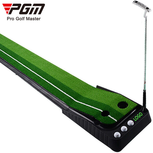PGM Indoor Golf Putter Practitioner Mini Golf Set Adult Children Turf Edition [with track] 3m Practitioner + baffle