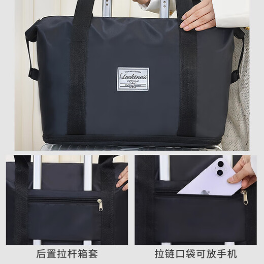 Jiajiachang Downhill Bag Travel Bag Large Capacity Men's Fitness Handbag Ladies' Travel Boarding Bag Business Luggage Bag
