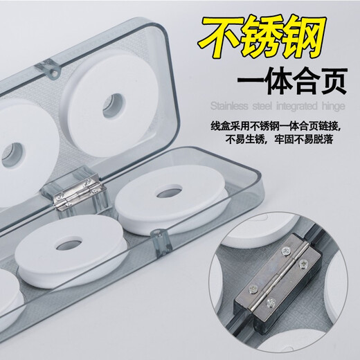 Float box 20-axis line group box fishing line sub-line main line box coil storage box large-capacity fishing gear accessories fishing supplies color 20-axis