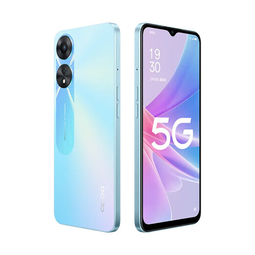 OPPO A1 Vitality Edition 12GB+256GB Jinghai Blue 5000mAh large battery 33W flash charging dual-mode 5G full Netcom mobile phone