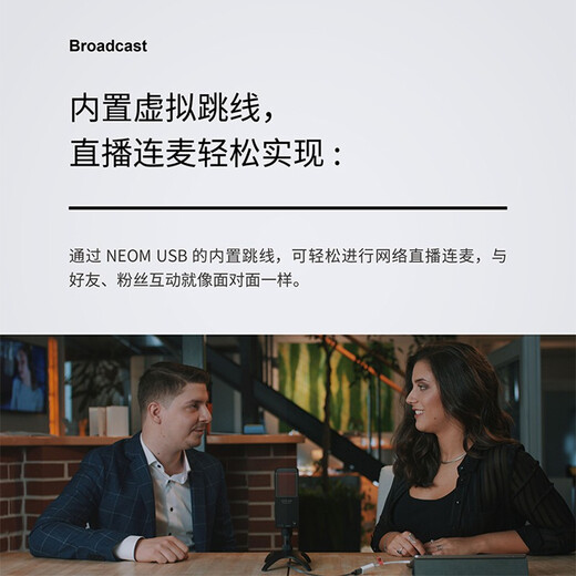 SE popular selection American Neom USB condenser microphone game karaoke live online class dubbing recording professional audiobook built-in sound card radio microphone sE Neom standard configuration