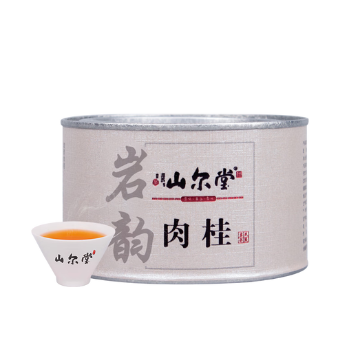 Shanertang Tea Wuyi Rock Tea Rock Rhyme Cinnamon Fujian Oolong Tea First-class cinnamon fragrance showing canned rock bone flower fragrance 50g