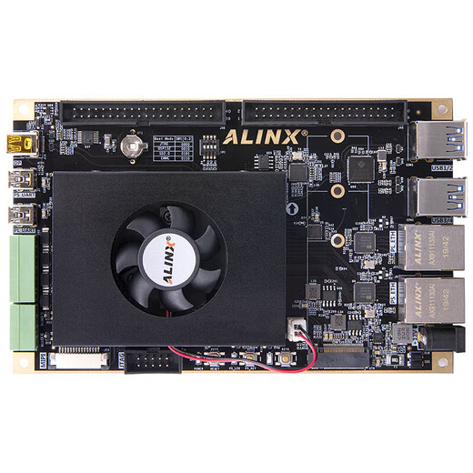 FPGA开发板AXU3EG Zynq UltraScale+ MPSoC ZU2CG 3EG 4 AXU3EG开发板 请备注-不备不开AN9767DA采集套餐