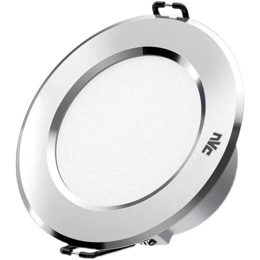 NVC Lighting NVC Lighting LED-Downlight, eingebettetes Zuhause, 4 W, 6 W, 8 W, 12 Watt, Öffnung 7,5 cm, dreifarbige Dimmung, Wohnzimmer, 4 Watt, positives weißes Licht, Öffnung 6–7,5, Oberflächendurchmesser 8,8