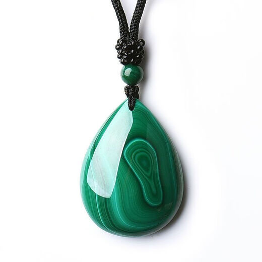 Light and cute natural malachite water droplets. Malachite green universal jade pendant. Malachite genuine. Natural raw stone malachite water droplets. Malachite green jade pendant.