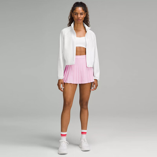 Lululemon 丨 Wasser-Repelllent Stretch Damen-Tennisjacke Wasserschutz lw4bxks weiß XS /4