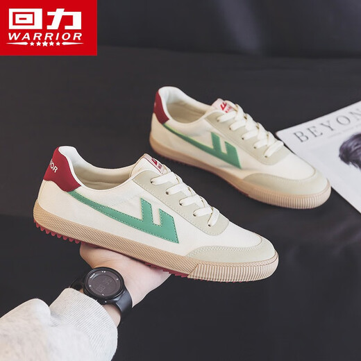Huili men's shoes, low top canvas shoes, men's 2025 summer new versatile casual sneakers, couples comfortable soft sole running shoes, rice gray green (057) 40