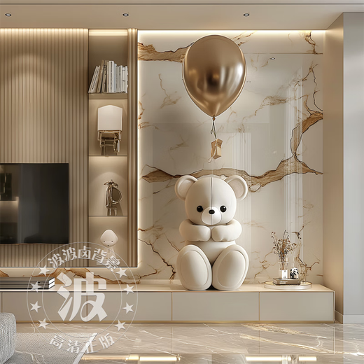 CLCEY new female anchor indoor warm 3D live broadcast background Kuaishou photo atmosphere background cloth movable K-6627 width 2.5 meters X height 2.5 meters lens feeling super high