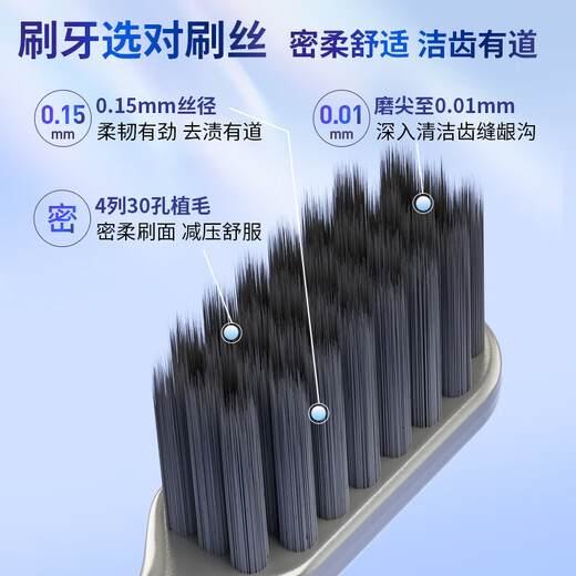 Kejie Carbon Filament Energy Bamboo Charcoal Adult Soft Bristle Gum Protection Toothbrush Binchotan Charcoal Adsorption Reduces Plaque Color Random 2 Packs