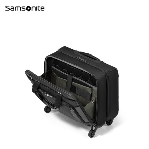 Samsonite (Samsonite) Business Captain Boarding Case, Softbox, bequemer Trolley -Fall, BP0 15,6 Zoll, Schwarz