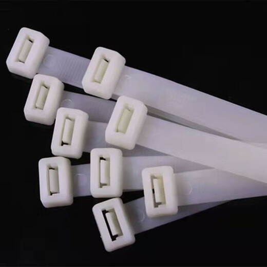 Shijun ultra-wide national standard 12*500mm self-locking nylon cable tie 20-100cm thickened large wire harness engineering tie national standard 12*length 30cm (actual width 12mm) black (10 strips)