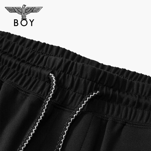 BOY LONDON trendy brand casual pants, unisex style, summer, thin, fashionable, casual design, high street trousers N15005 black xs