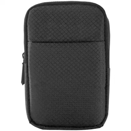 TOSHIBA 2,5 Zoll V10 A5 mobile Festplattentasche, multifunktionale digitale Zubehör-Aufbewahrungstasche, Datenkabel-Powerbank-Schutzhülle, Festplatten-Schutzhülle, weiche Tasche, Festplatten-Schutzhülle, schwarzer klassischer Stil