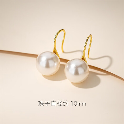 Qlady simple imitation pearl earrings for women niche temperament high-end earrings 2025 new silver needle earrings birthday gift
