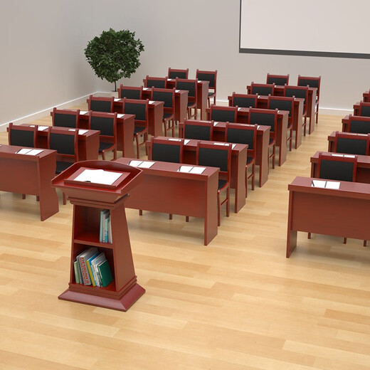 Luolaibao rostrum conference podium table speaking table training table welcome desk operating table 680*420*1150mm