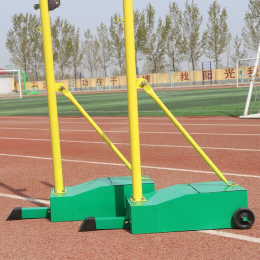 班宝缇羽毛球网架可移动标准多用网柱网架室内外比赛用多功能排球架子 标准款网柱+羽毛球网