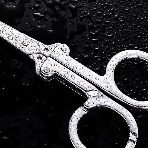 Junpo German imported high-quality folding scissors for household students handmade portable fishing paper-cutting new small scissors 3515-1