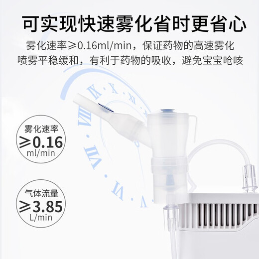 欧姆龙儿童家用雾化器成人儿童婴儿医用压缩式雾化仪儿童高效雾化泵 新款GC830雾化器