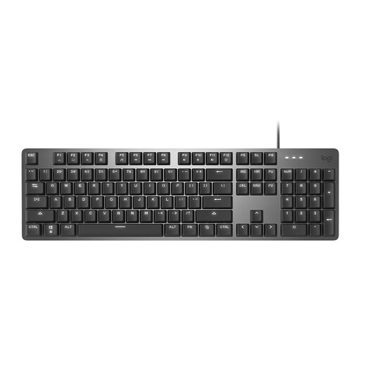 罗技（Logitech） K845 机械键盘 办公游戏电竞键盘 金属有线键盘游戏办公104键全尺寸键盘 单光 送男友节日礼物 k845 TTC红轴